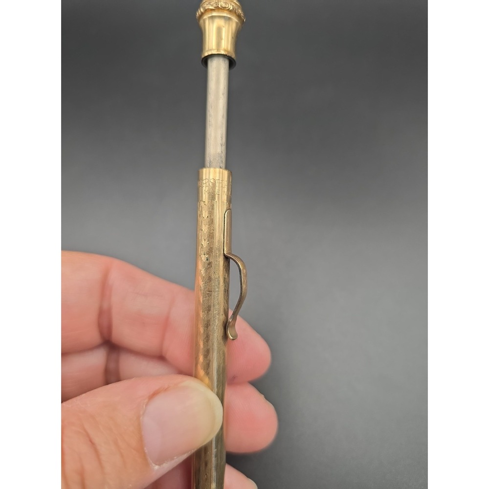 Wahl Eversharp Gold Filled Mechanical Pencil Vintage Untested Needs Led - Picture 12 of 14
